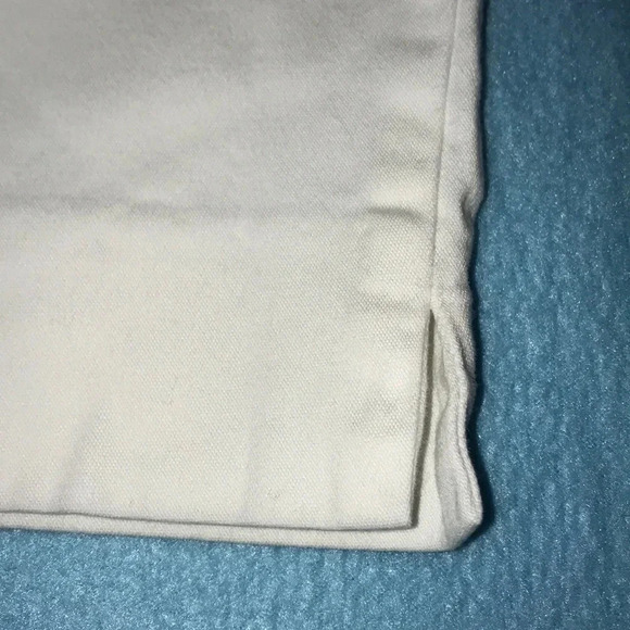 ST. JOHN’S BAY stretch capris with pockets white size 12 - Picture 3 of 8